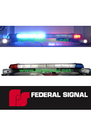 最乍眼的长排警灯-美国联邦信号道奇-雷电SL Federal Signal
